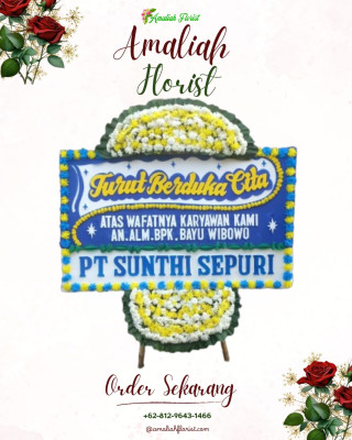 Papan Bunga Duka di Way Laga