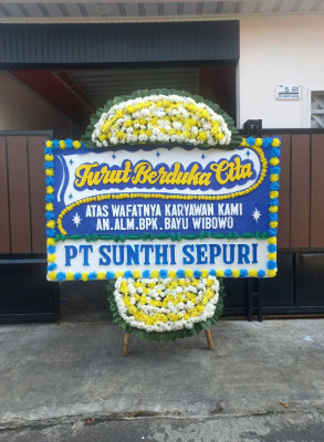 Papan Bunga Duka di Way Laga